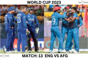 World Cup 2023: Match 13: (AFG vs ENG)