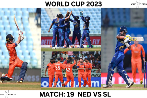 World Cup 2023: Match 19: (NED vs SL)